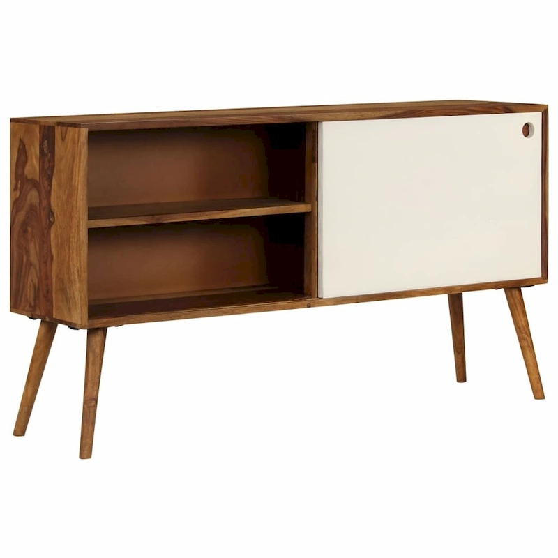 vidaXL Sideboard Solid Sheesham Wood 46.5x11.8x26