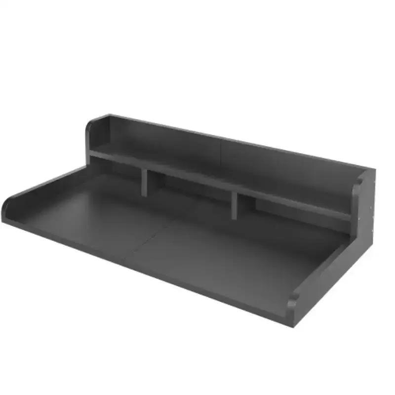 Washer Dryer Countertop, Laundry Countertop Wwith 2-Tier Storage Shelf & Edge Rails, Laundry Over Washing Top Protector for Washer and Dryer