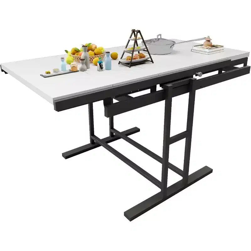 2-in-1 Shelf & Table - Convertible Space-Saving Design