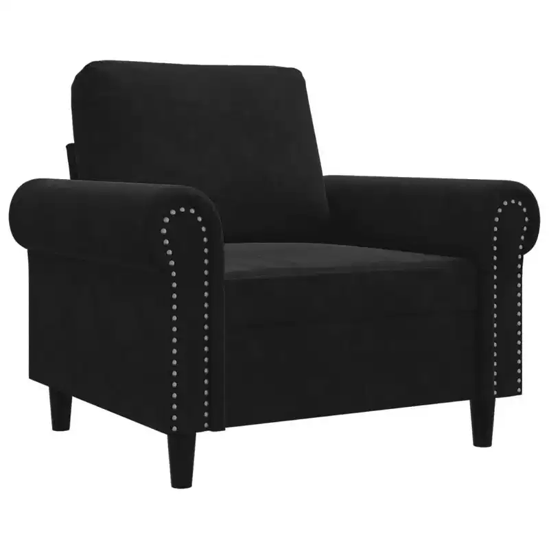 Sofa Chair Accent Upholstered Club Armchair for Living Room Velvet