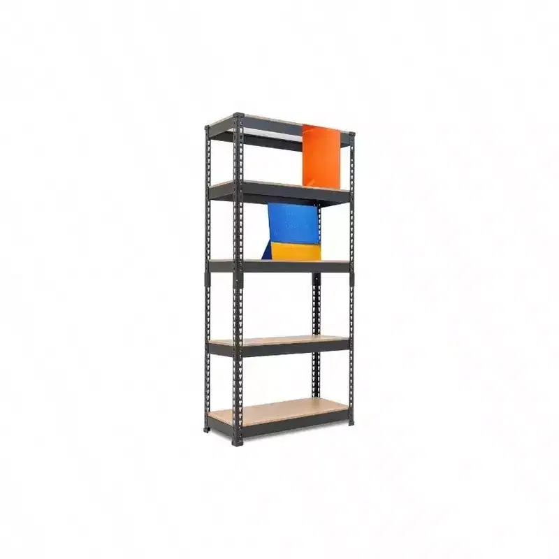 28 inch Wx 12.3 inch Dx 59.5 inch H 5 tier boltless metal shelving unit heavy duty adjustable garage storage utility rack organization