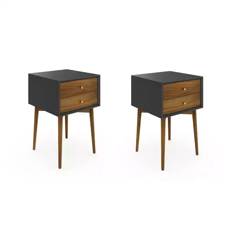 Nathan James Set of 2 Harper Nightstand