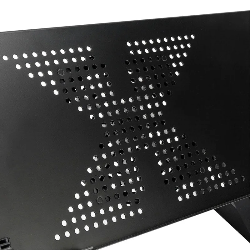 Folding Laptop Desk with Cooling Fan and Mouse Pad