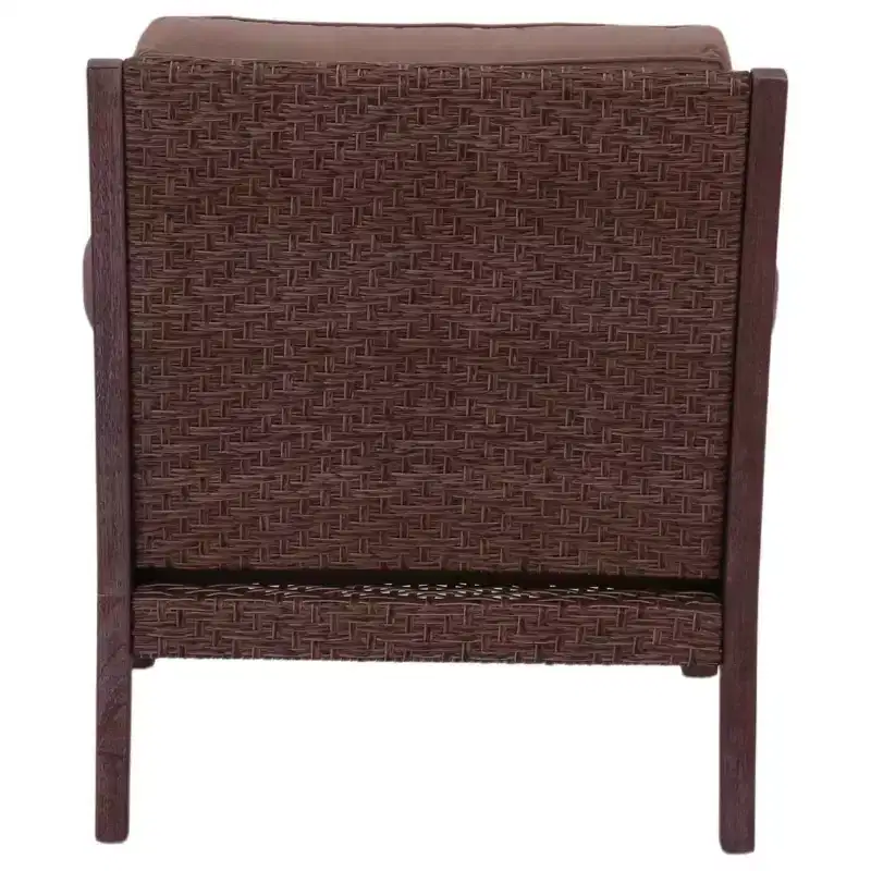 Courtyard Casual Buena Vista II 2 pc Club and Ottoman Includes: One Club Chair and One Ottoman