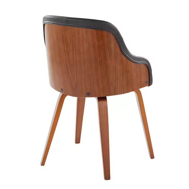 Bacci Mid Century Modern Dining Accent Chair - Lumisource
