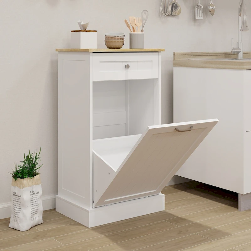 RR Kitchen Trash Cabinet