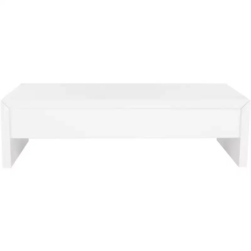 Kinsley Lift - Top Coffee Table - FOX2234A - White - Safavieh Couture
