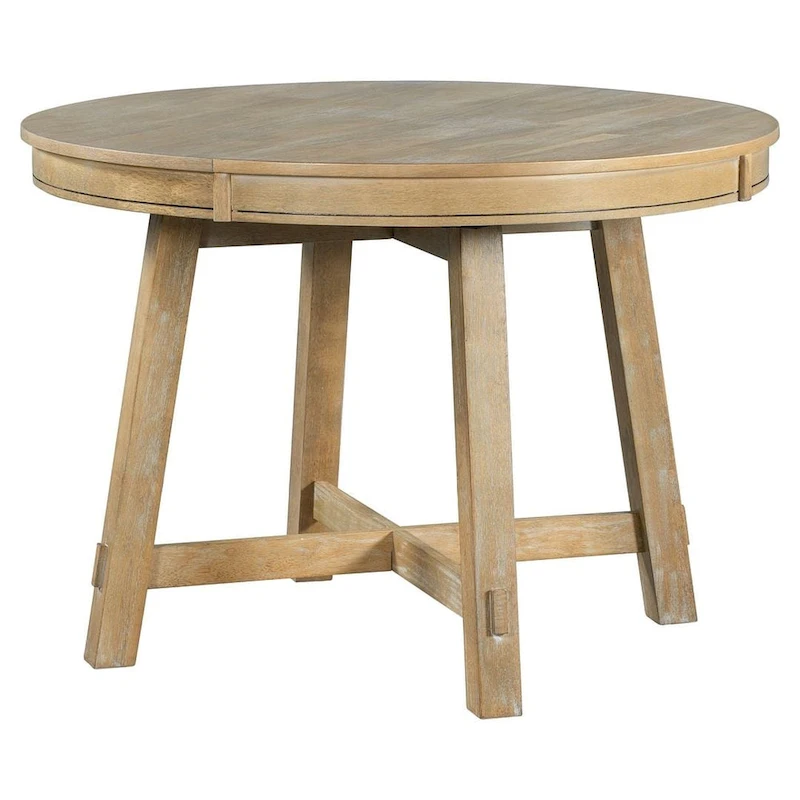 5 PCS Farmhouse Dining Table Set of 4 Chairs, Extendable