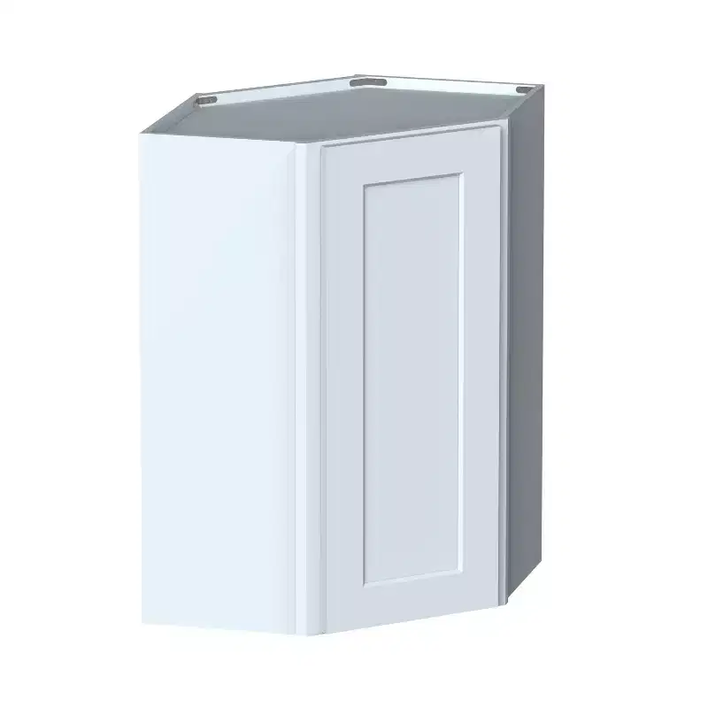 CASAINC 24 W x 36 H x 12 D Shaker Base Kitchen Cabinet, Solid Wood Frame, Water-Based Low-VOC Paint, Soft-Close, RTA, Dove Gray