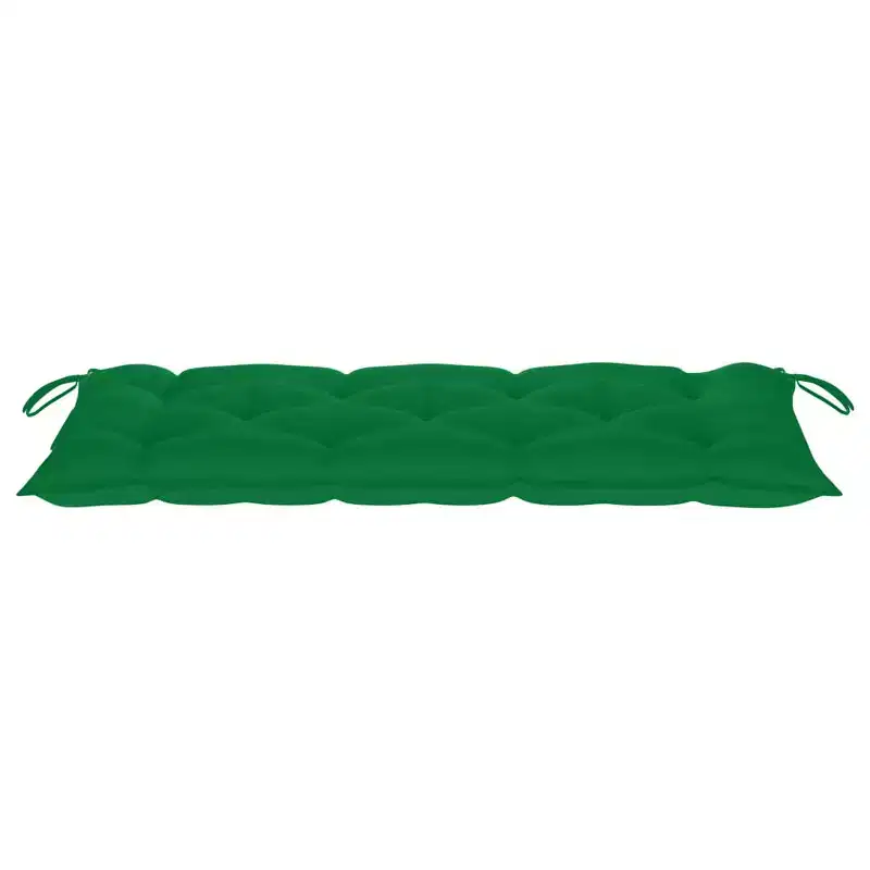 Garden Bench Bamboo Bamboo, Polyester Medium Garden Bench