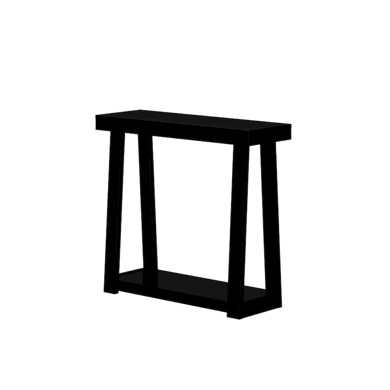 Plank and Beam Classic Console Table with Shelf - 36