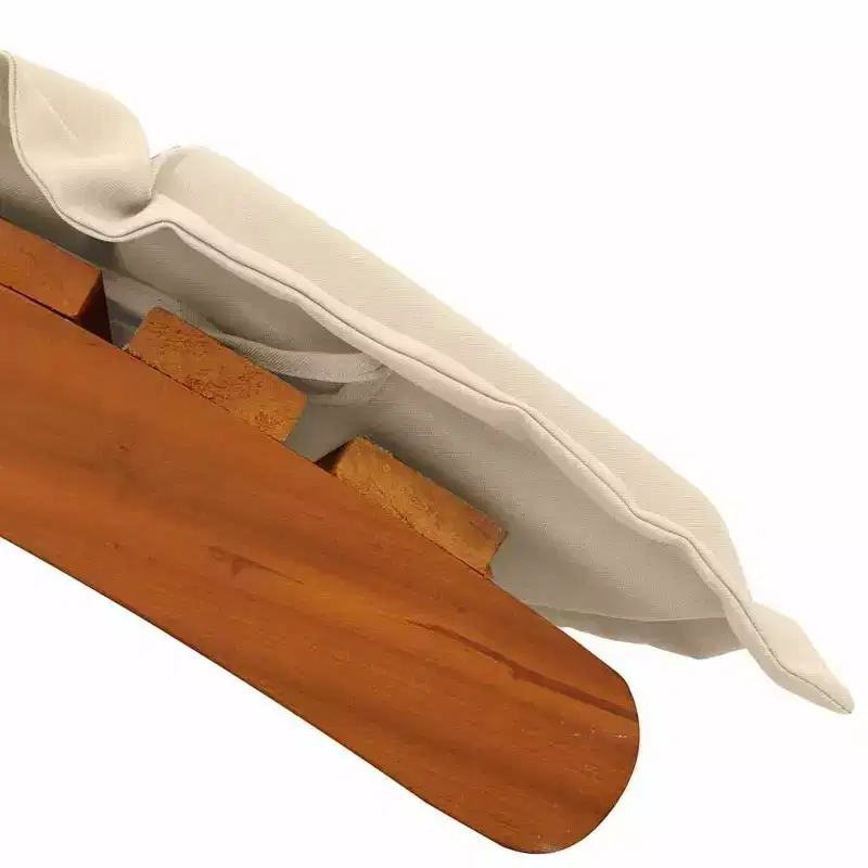 vidaXL Sun lounger21.65 x 72.44 x 25.20 in Solid Acacia Wood