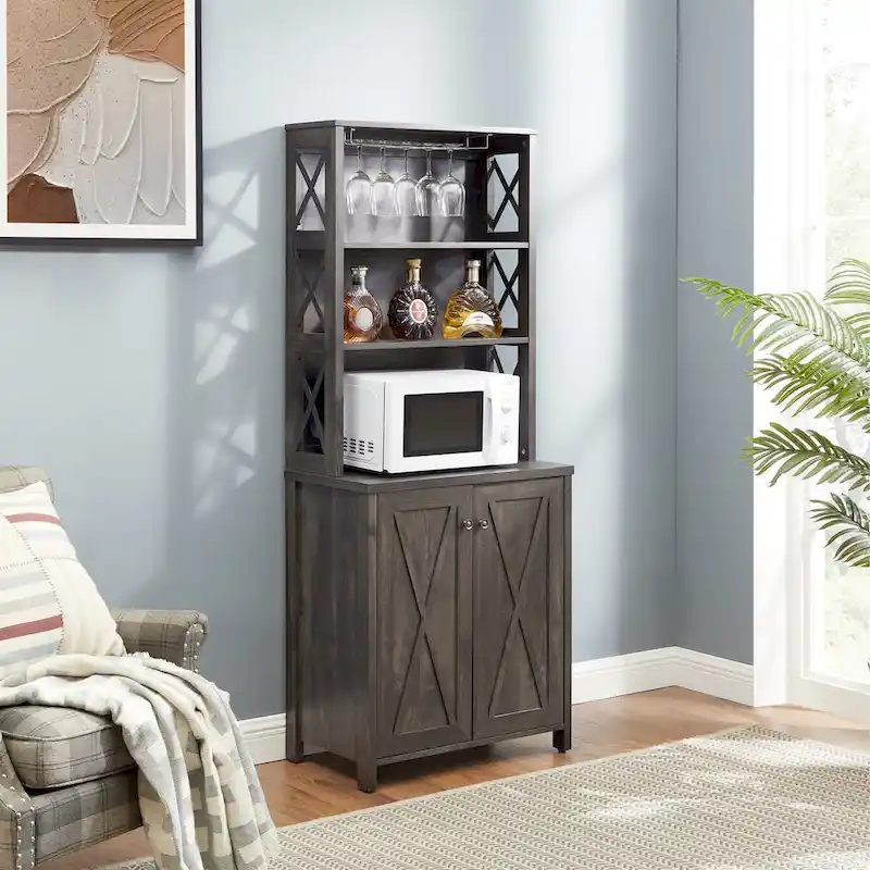 MM Farmhouse Bar Cabinet