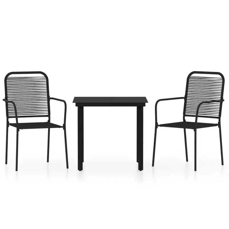 vidaXL Patio Dining Set Outdoor Dining Set Garden Table and Chair Set