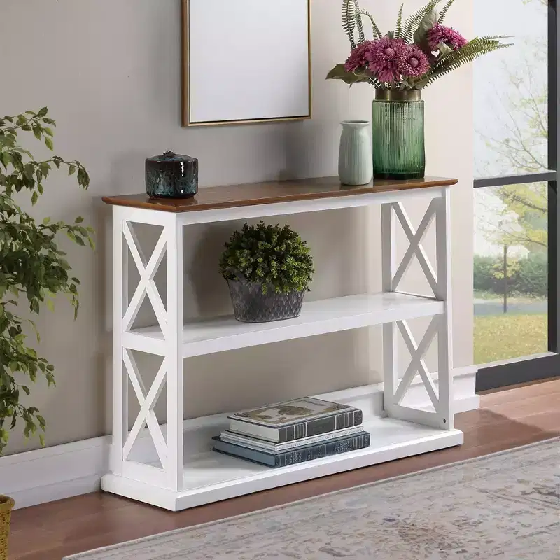 Coventry Console Table with Shelves