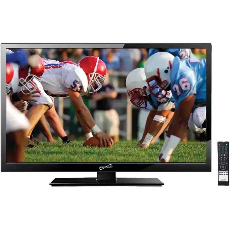 Supersonic 19-In.-Class 720p LED TV, AC/DC Compatible with RV/Boat