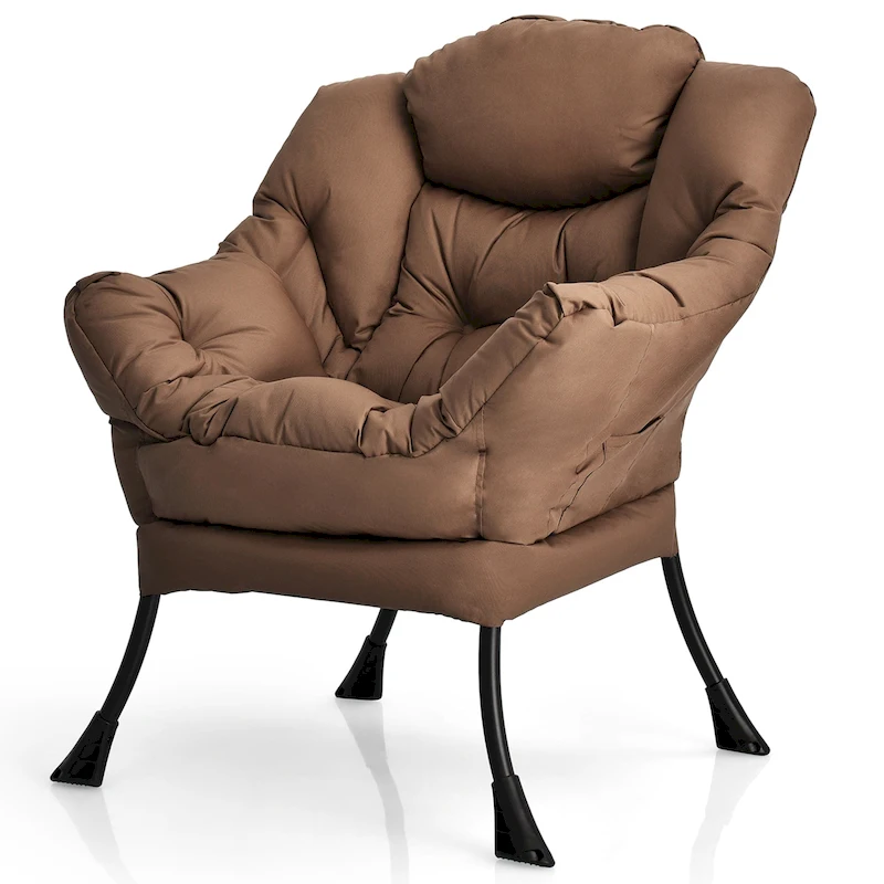 Modern Lazy Chair Accent Lounge Chair Single Sofa Chair