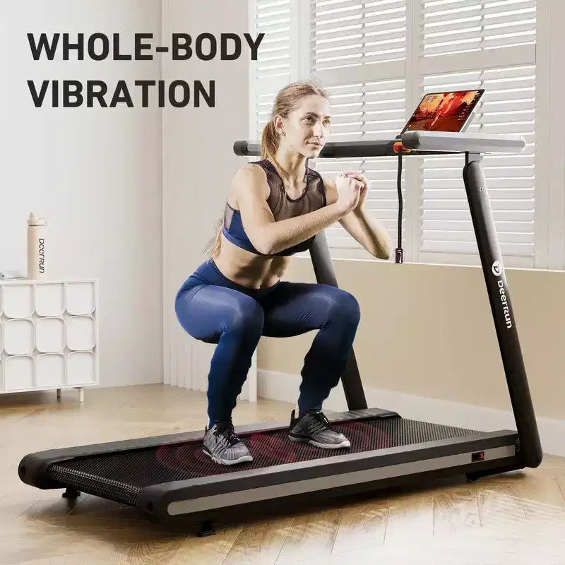 DeerRun X20 treadmill with 15% Auto Incline Treadmill Full Running Deck Treadmill 400 lbs Capacity