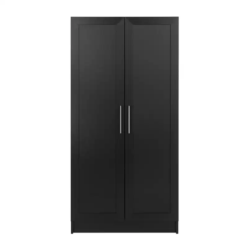 Prepac Elite 3 Shelf Accent Cabinet with Panel Doors