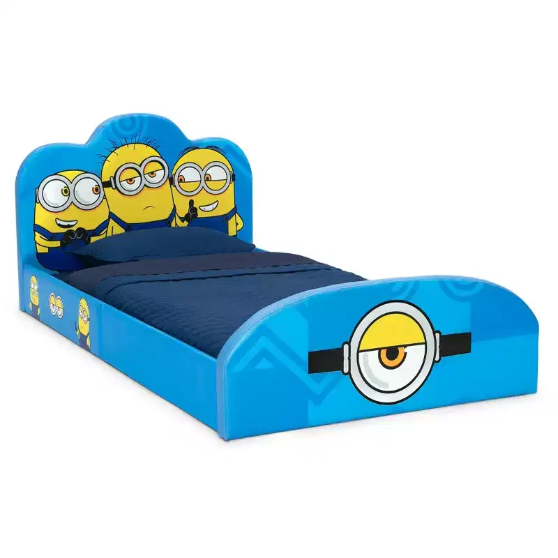 Delta Children Minions Upholstered Twin Bed