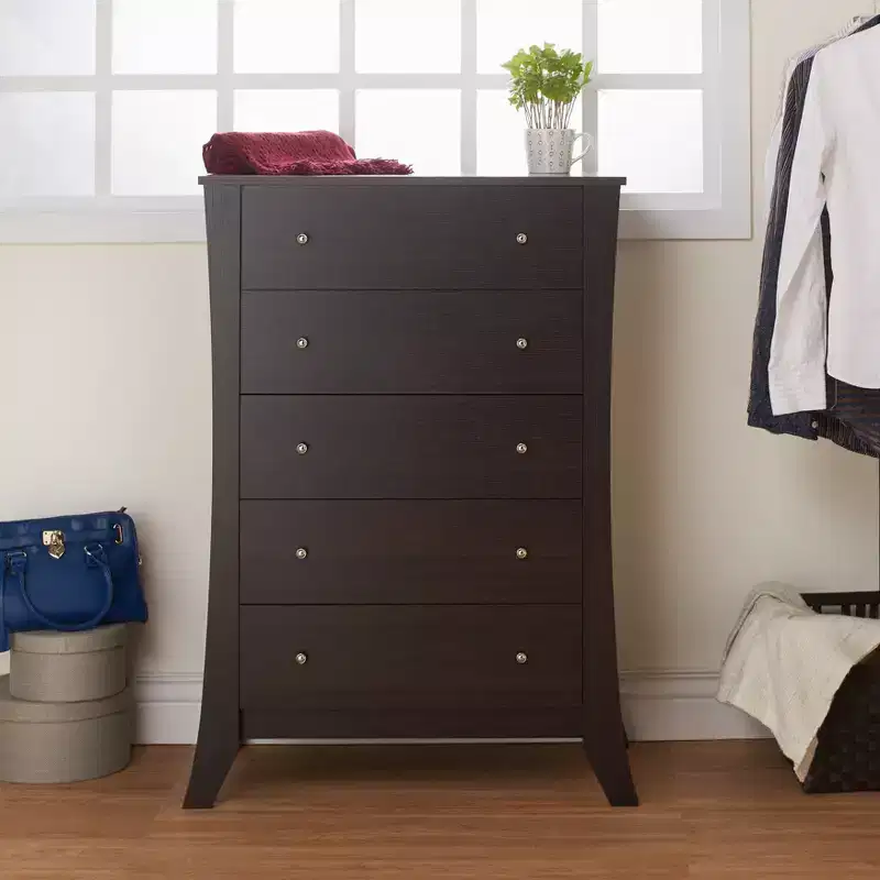 5 Drawer Chest - Roasted Espresso