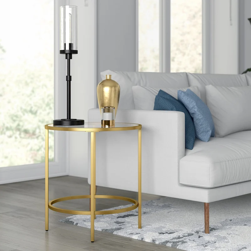 Sivil Round Side Table