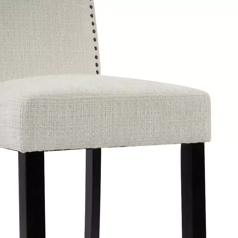Bar Stool Counter Height Stool Dining Chair Pub Kitchen Stool, PU Leather Upholstered -