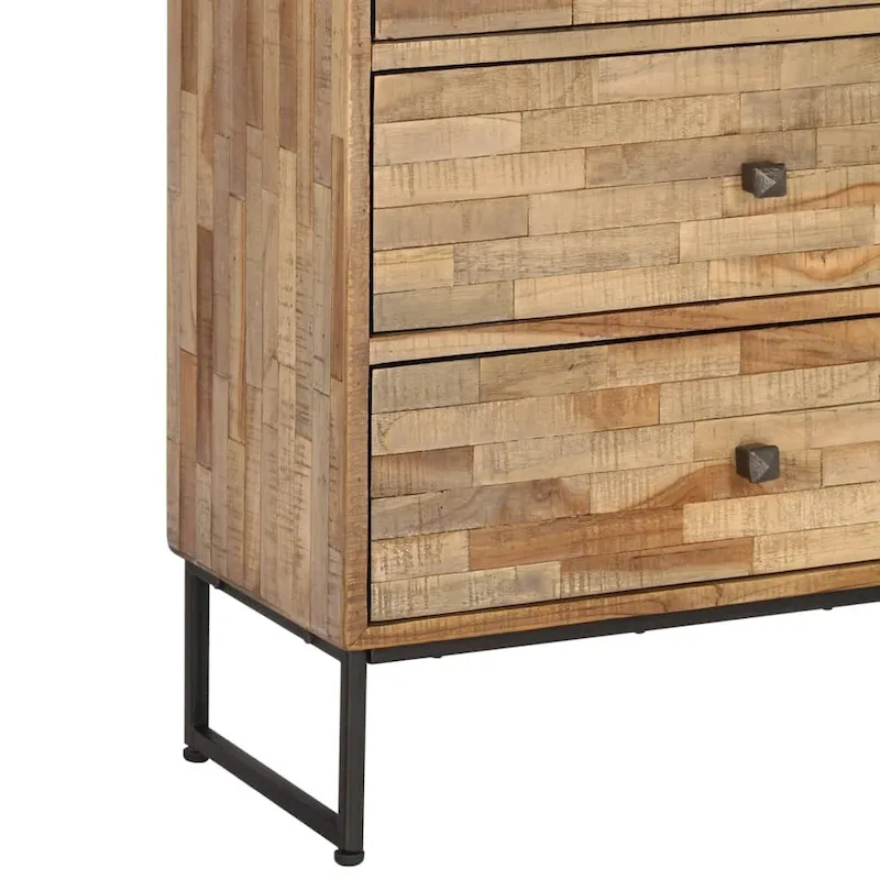 Reclaimed Teak Wood Sideboard 23.6x11.8x29.5