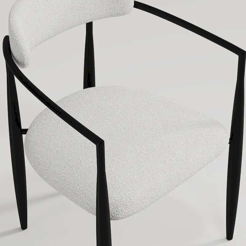 9-Piece Extendable Dining Table Set with 8 Upholstered Chairs