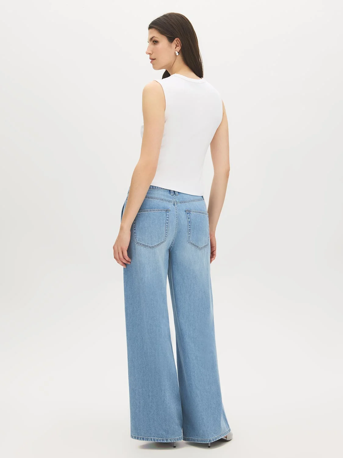 Cotton-Blend Rib Tank Top