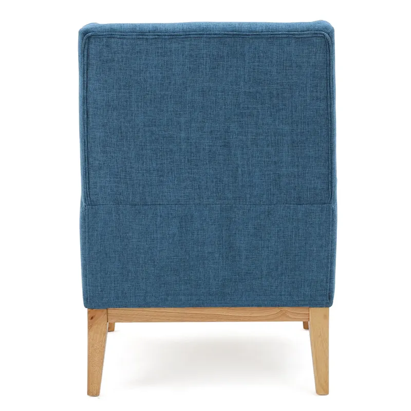 Aurla Mid-century Upholstered Accent Chair by Christopher Knight Home - 27.50 L x 28.50 W x 36.50 H