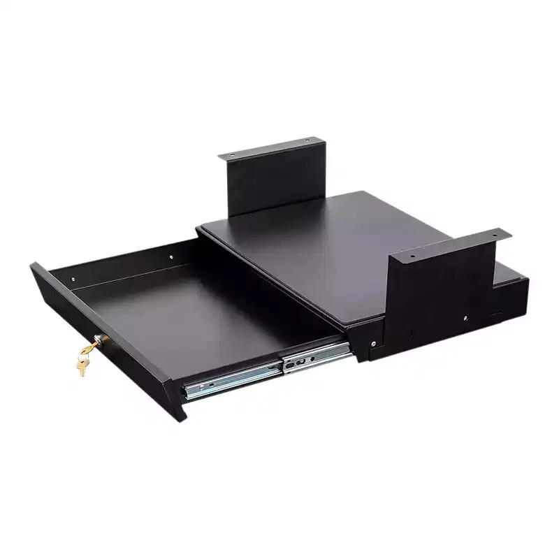 Stand Up Desk Store Add-On Office Sliding Under-Desk Drawer Storage Organizer for Standing Desks