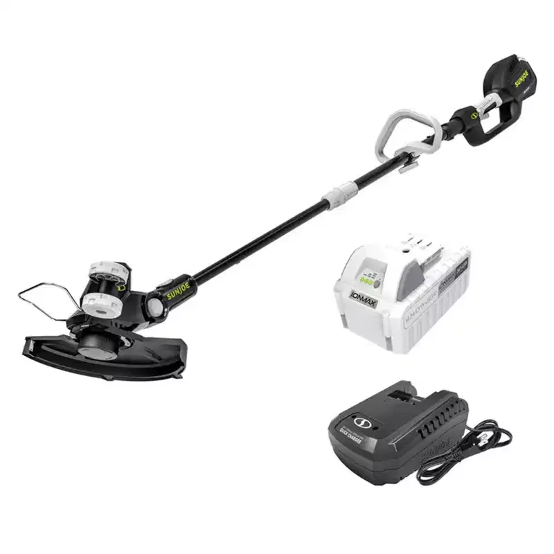 Sun Joe 24V 12 Multi-Angle Head Cordless Dual Line String Trimmer Kit, 24V-ST14