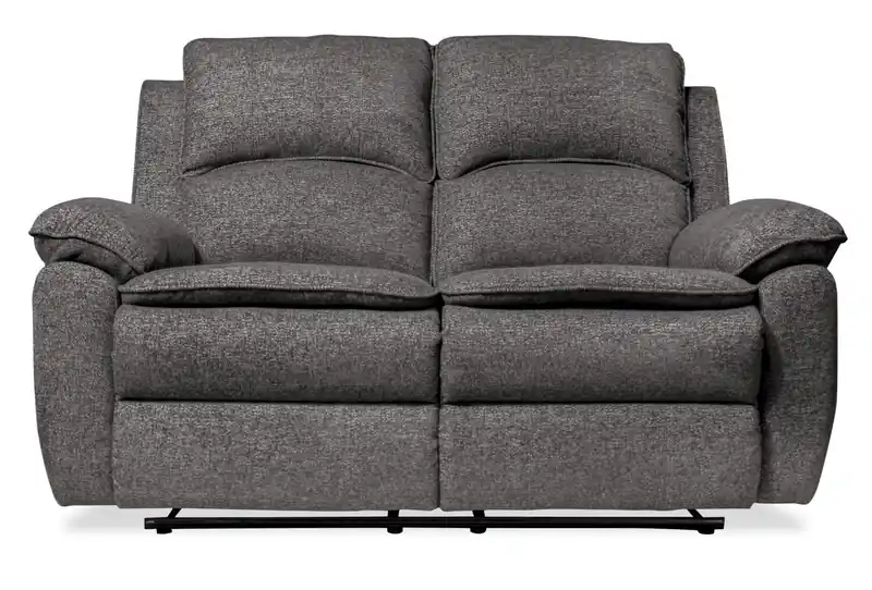 60 Chenille Fabric Reclining Loveseat