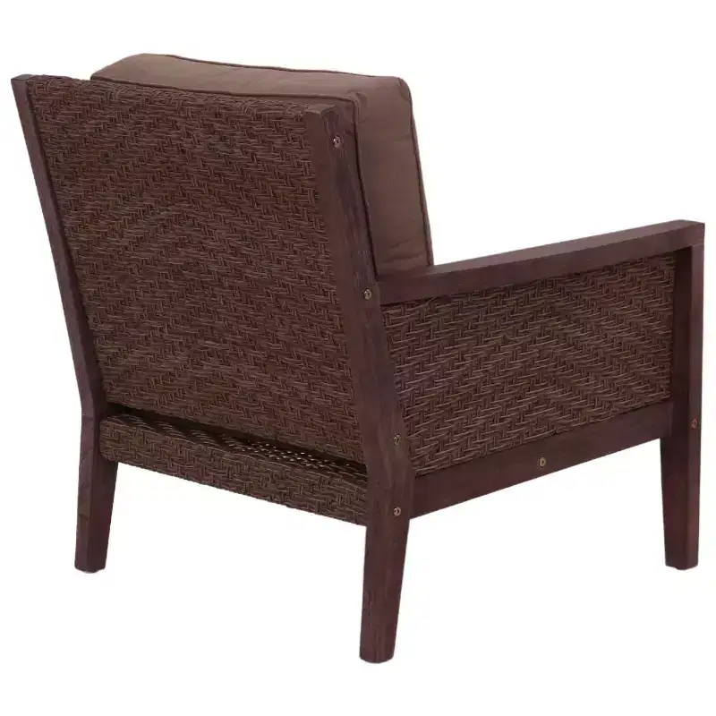 Courtyard Casual Buena Vista II 2 pc Club and Ottoman Includes: One Club Chair and One Ottoman
