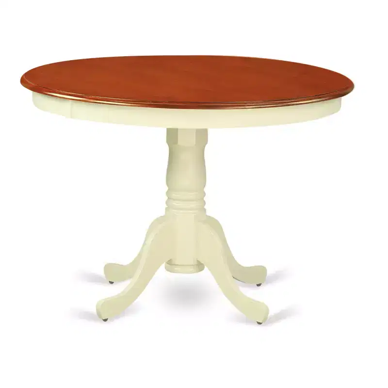 Round Kitchen Dinette Set - 42 Inch Table & 4 Chairs - Dining Room Table Set