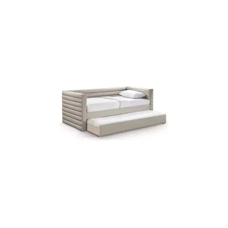 Meridian Furniture,Beverly Vegan Leather Twin Daybed