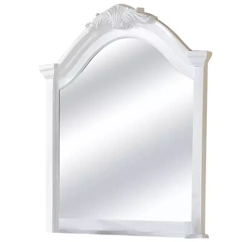 Dresser Mirror White Finish 43