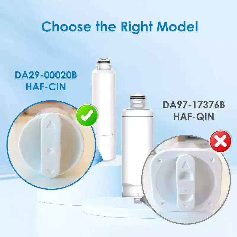 Waterdrop NSF 53and42 Certified DA29-00020B Refrigerator Water Filter, Compatible with Samsung DA29-00020B, DA29-00020A, Pack of 4