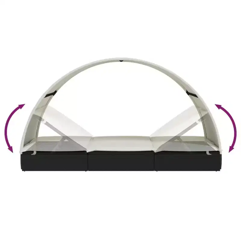 vidaXL Patio Sunbed