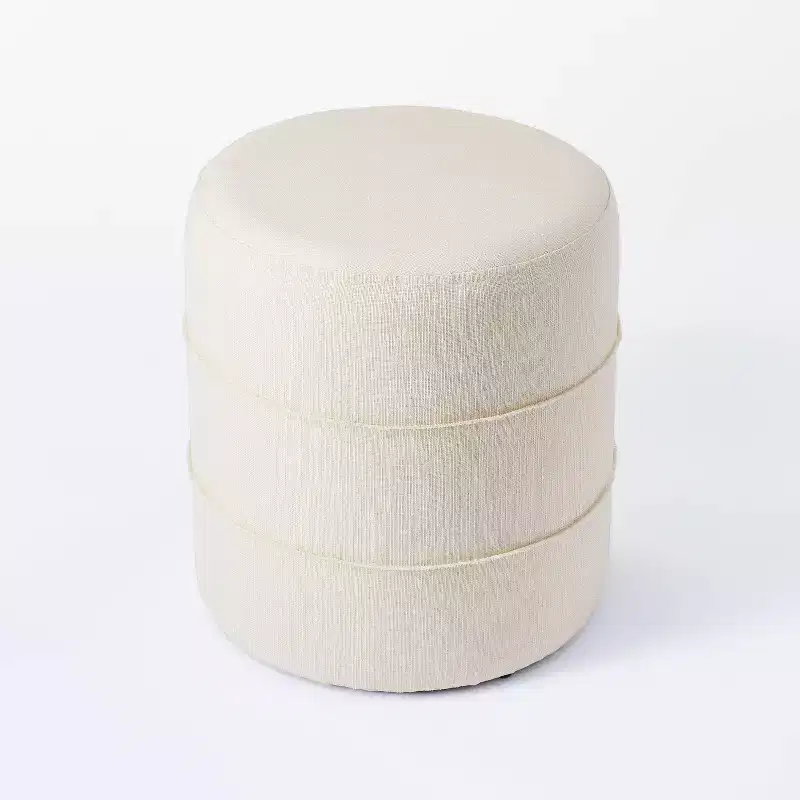 Catalina Round Ottoman - Threshold designed with Studio McGee