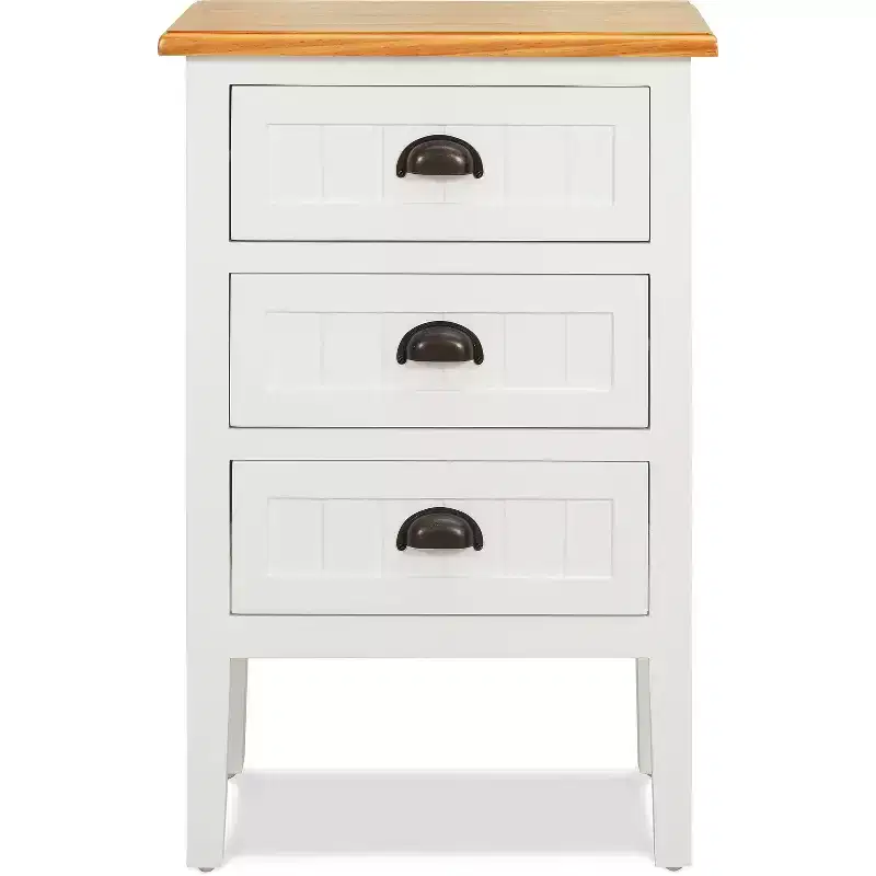 ClickDecor Martin Nightstand Cabinet White: Modern Bedside Table with Drawer, No Assembly, Anti-Tip Hardware Included