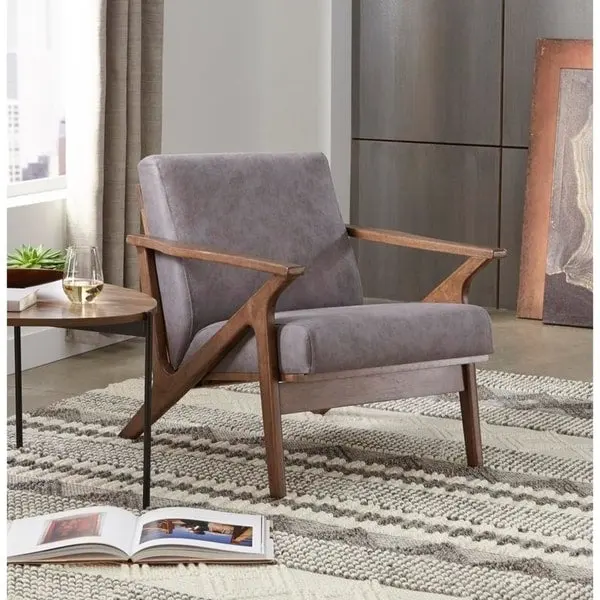 Simple Living Bianca Mid-century Modern Wood Chair