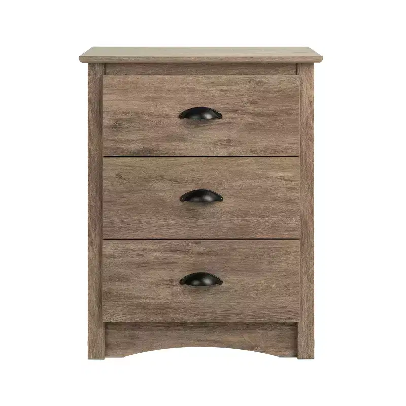 3 Drawer Tall Nightstand