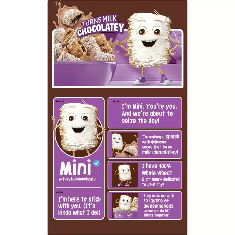 Kellogg's Frosted Mini Wheats Cocoa Breakfast Cereal - 20oz