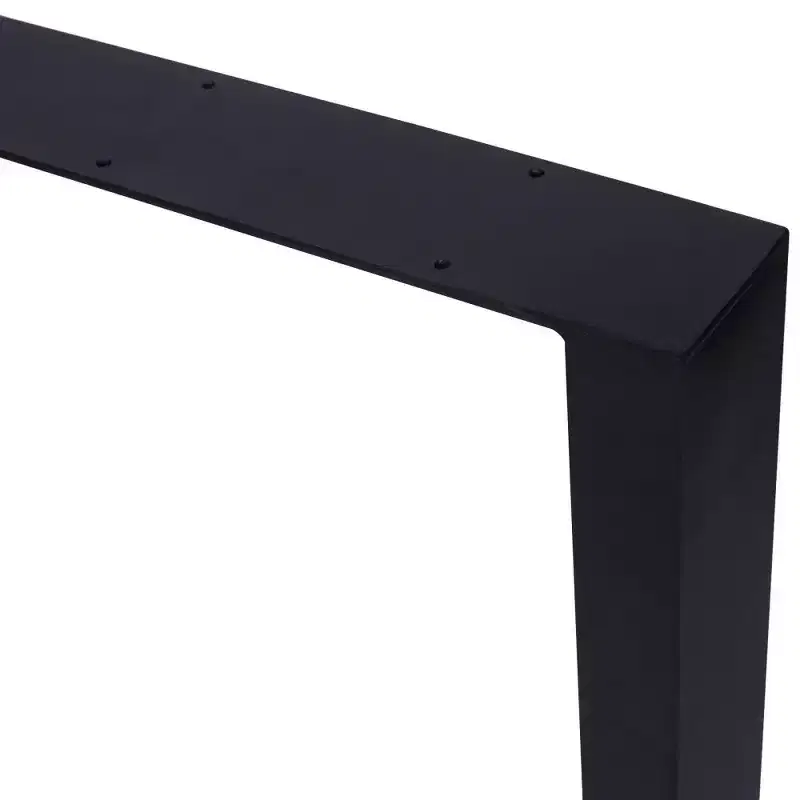 Square table legs, wide metal table legs, heavy duty steel table legs table legs dining table legs coffee table legs