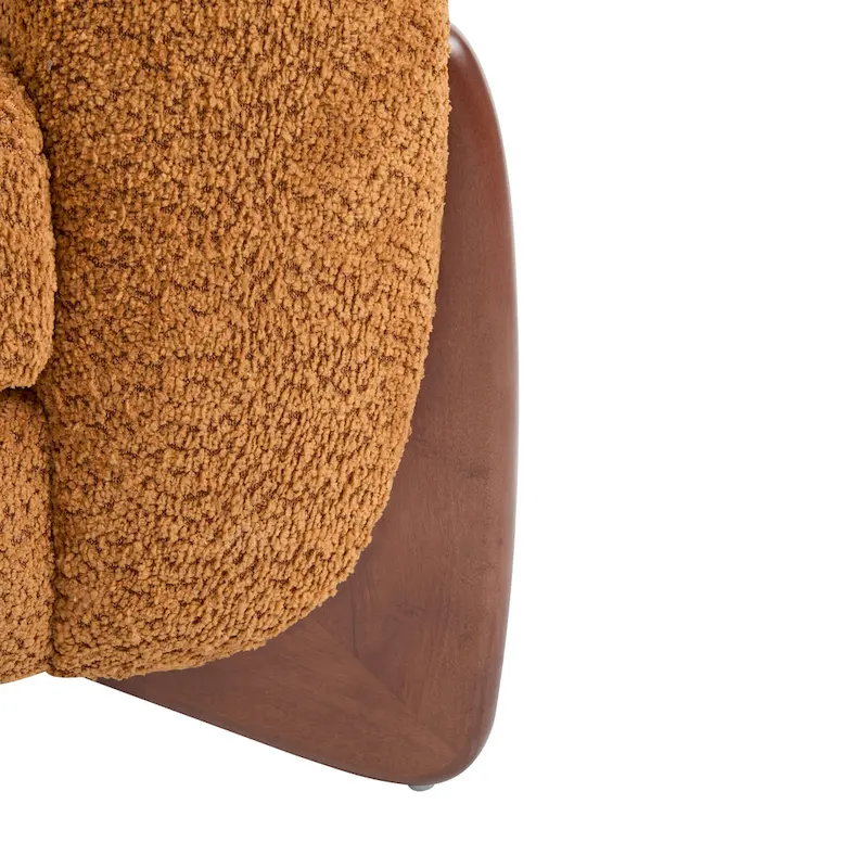 Alma Upholstered Boucle Loveseat by Christopher Knight Home