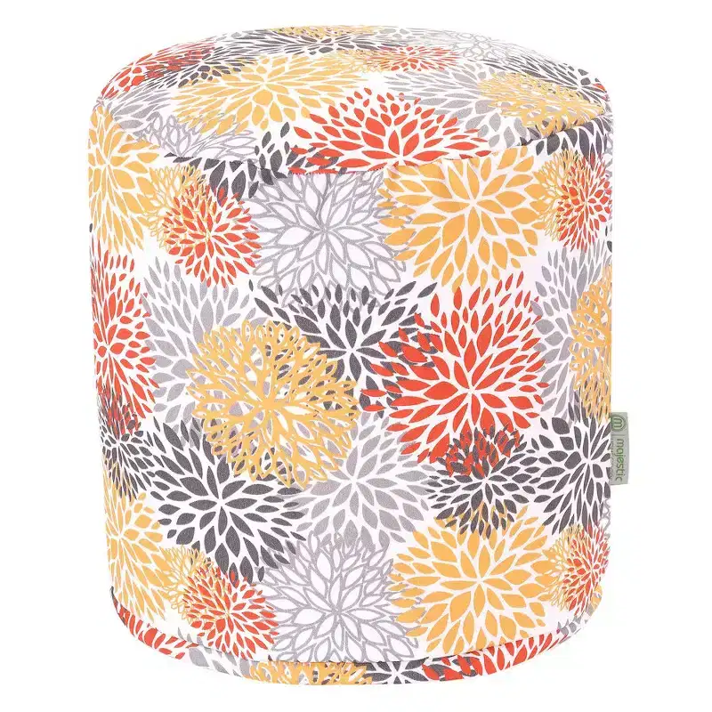 Pouf Blooms Citrus