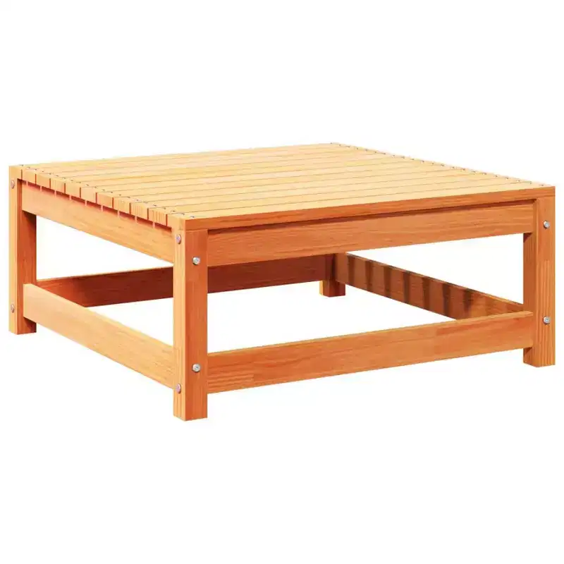 vidaXL Garden Sofa Set Wax Solid Pine Wood Large Breathable Design