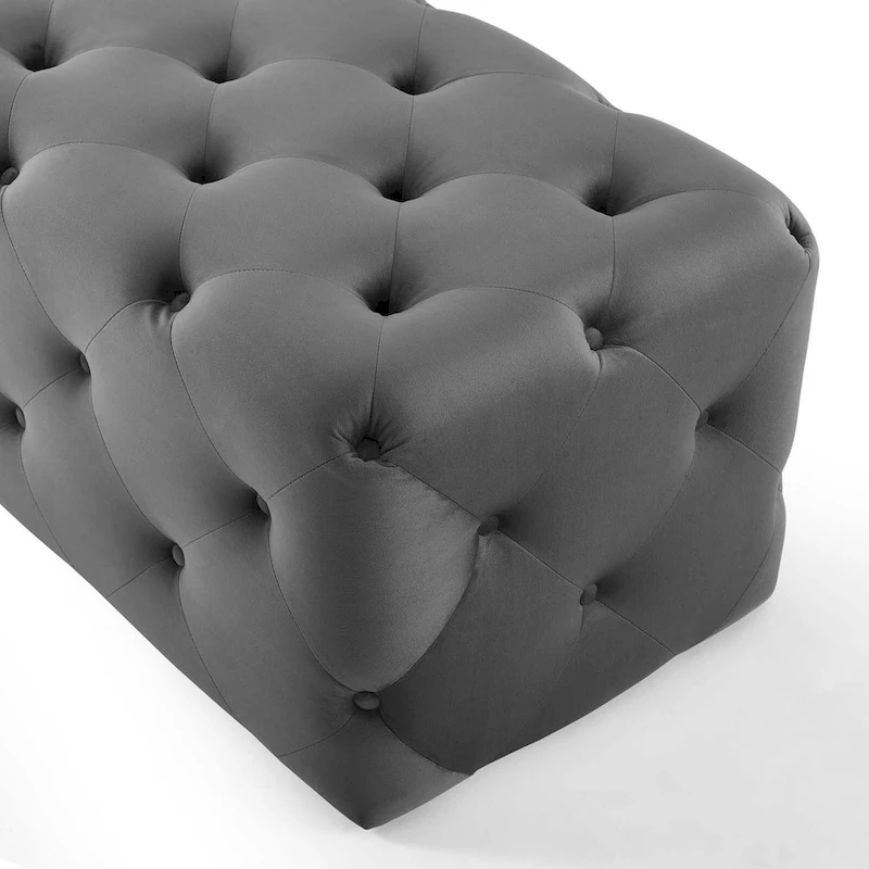 Carson Carrington Ullervad 48-inch Button Tufted Entryway Velvet Bench